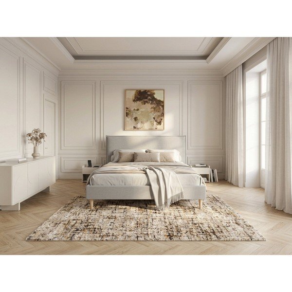 Sivi bračni krevet Bobochic Paris Sary Dark, 180 x 200 cm-image-3