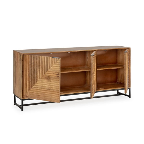 Komoda od masivnog manga u prirodnoj boji 170x79x40 cm Nereida – MOME-image-4