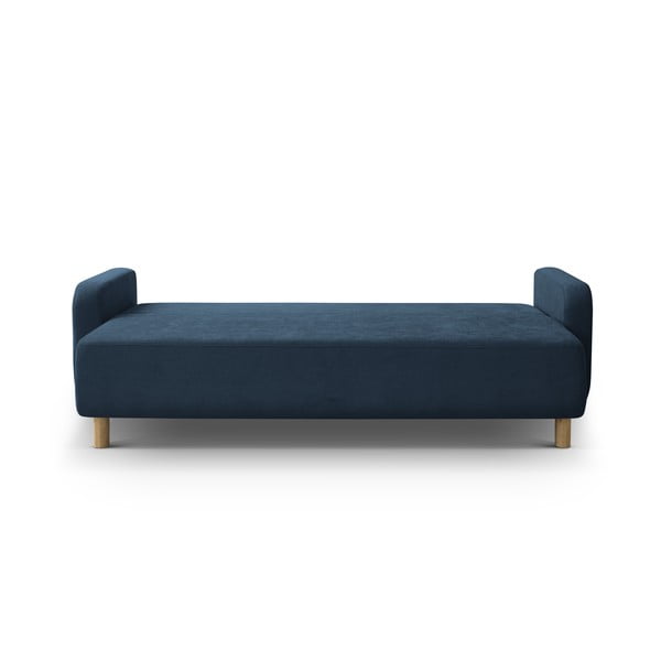 Tamno plava sklopiva/s prostorom za odlaganje sofa 231 cm Elen – Micadoni -image-3