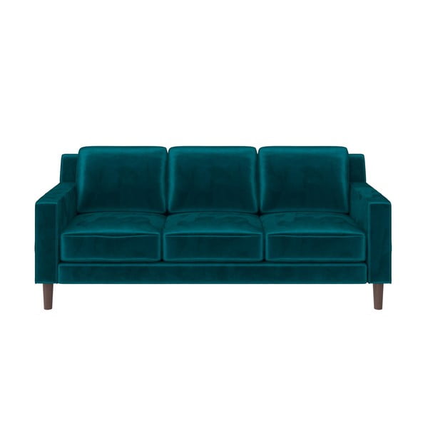 Zelena baršunasti sofa 83 cm Brynn – Støraa
