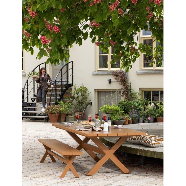 Vrtni stol aluminijski 100x220 cm Delta – Exotan-image-1