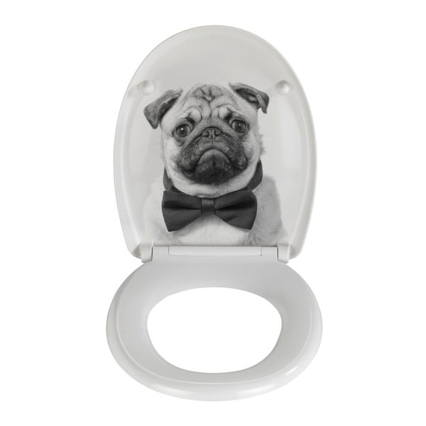 WC sjedalo s lakim zatvaranjem Pugy Wenkoo, 45 x 38 cm-image-2