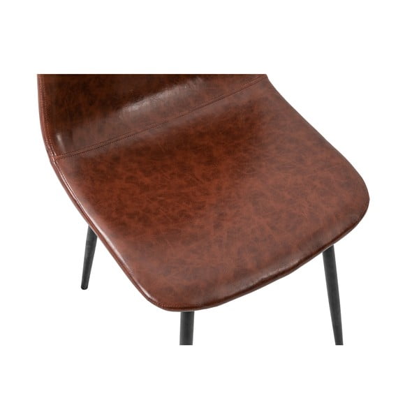 Set od 2 smeđe blagovaonske stolice Bonami Essentials Lissy-image-3