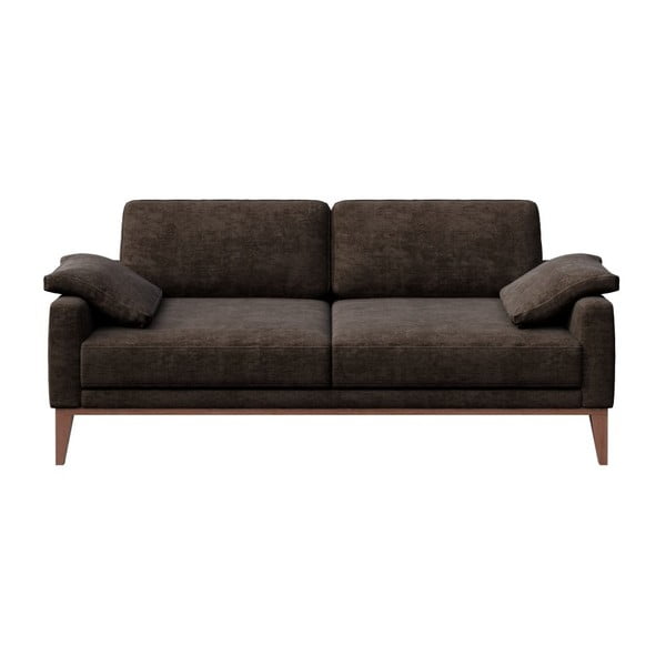 Tamnosmeđa sofa MESONICA Musso, 173 cm