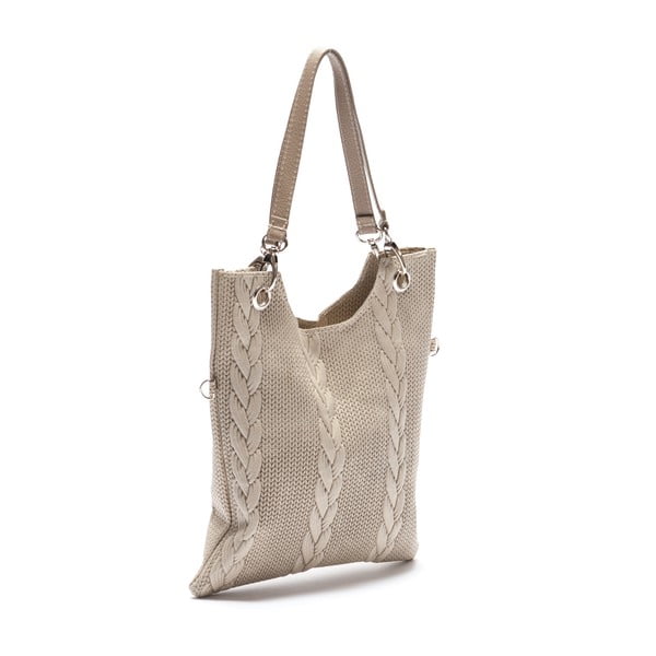 Bež kožna torbica Mangotti 877-image-2