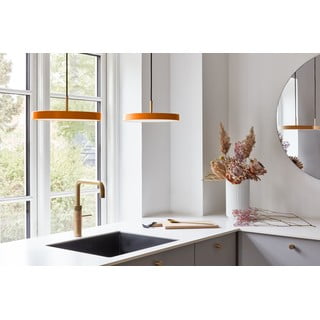 Narančasta LED viseća svjetiljka s metalnim sjenilom ø 31 cm Asteria Mini – UMAGE