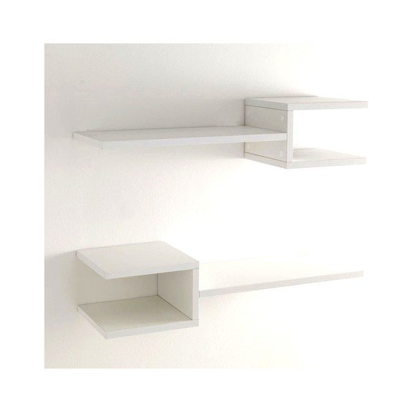 Set od 2 bijele police Tomasucci Diapason-image-2