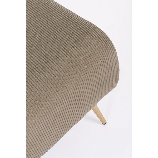 Smeđe-siva podstavljena klupa Olga – Bizzotto-image-1