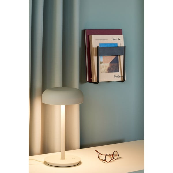 Krem LED stolna lampa s mogućnosti zatamnjivanja (visina 37 cm) Velo – Hübsch-image-1