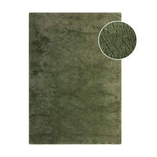 Tamno zeleno sintetičko krzno 120x170 cm Faroe Wool Look Fur – Flair Rugs
