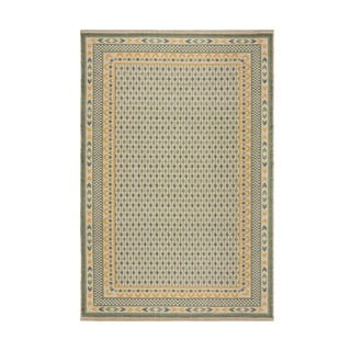 Zeleni tepih od mješavine jute 120x170 cm Mara Jute Border – Flair Rugs