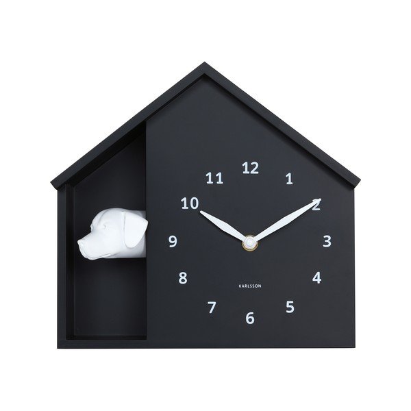 Zidni sat Peeking Doggy – Karlsson