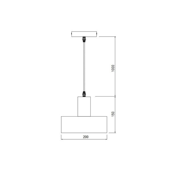 Viseća svjetiljka u bakrenoj boji s metalnim sjenilom ø 30 cm Selvia II – GTV-image-1