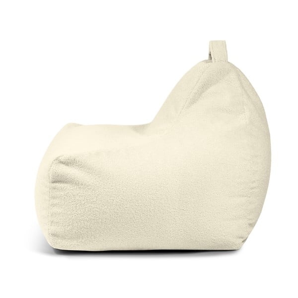 Smeđa vreća za sjedenje od bouclé tkanine Game Amuse – SLOWDOWN-image-3