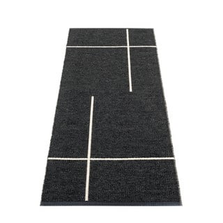 Crna unutarnja i vanjska staza 70x180 cm Fred Black – Pappelina