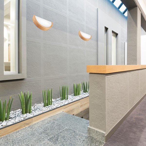 Smeđa zidna lampa Eveline – LAMKUR-image-1