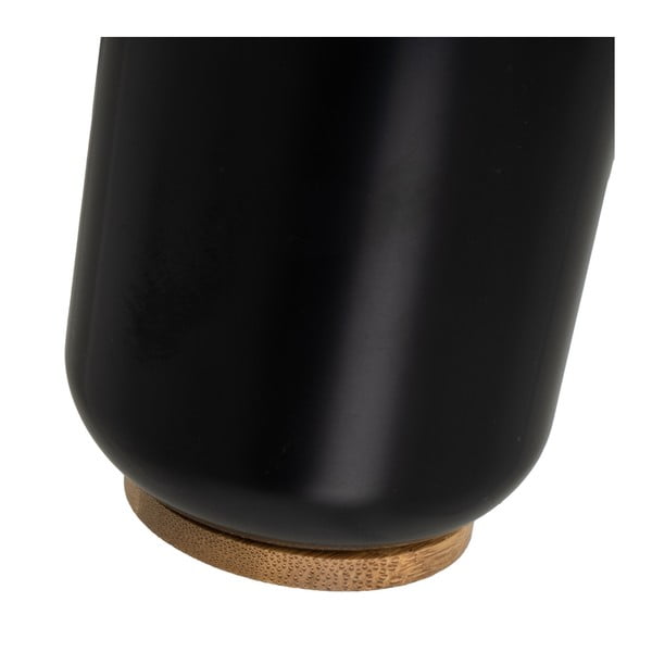 Crni plastičan set pribora za kupaonicu – Casa Selección-image-1