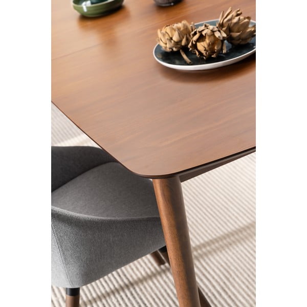 Proširiv blagovaonski stol s dodatnom pločom u dekoru oraha 90x180 cm Montreux – Actona-image-1