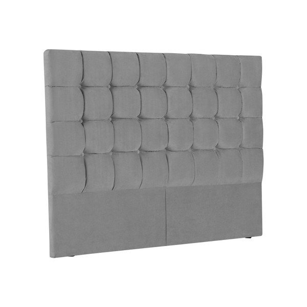 Sivo uzglavlje Kooko Home Hasso, 120 x 160 cm-image-1