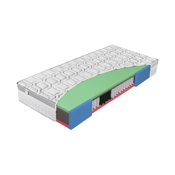 Srednje tvrd madrac s oprugama 120x200 cm Greengel Senior – Materasso-image-1