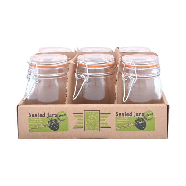 Staklenke za kiseljenje u setu 6 kom 230 ml – Esschert Design-image-4