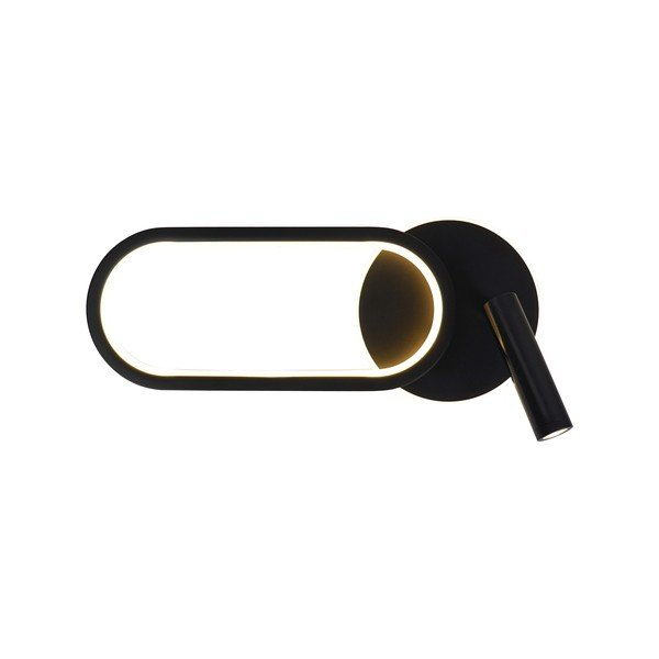 Crna LED zidna lampa Monet – Candellux Lighting-image-4