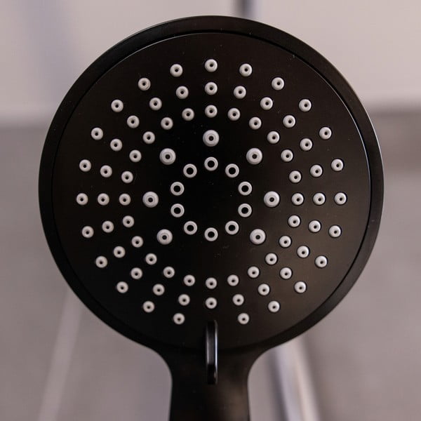 Glava za tuš Wenko Young Black, ø 11 cm-image-3