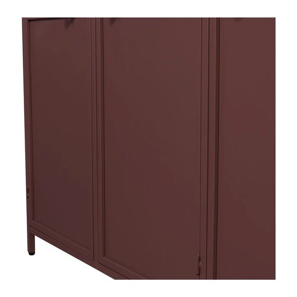 Bordo metalna vitrina 140x200x42 cm Exhibit – WOOOD-image-3