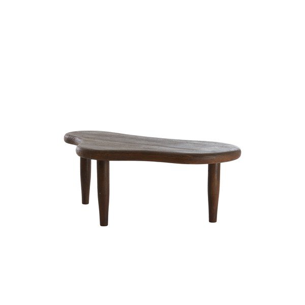 Stolić za kavu od masivnog manga u tamnoj prirodnoj boji 64x102 cm Canzo – Light & Living-image-3