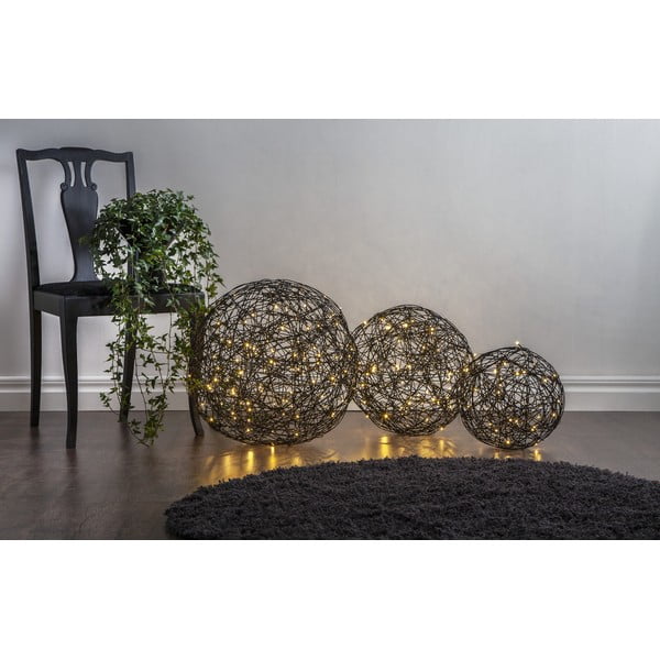 Vanjska svjetleća LED dekoracija od nehrđajućeg čelika Best Season Dark Trassel, 100 lampica-image-1