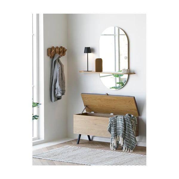 Crna LED stolna lampa (visina 37 cm) Bradford – House Nordic-image-1