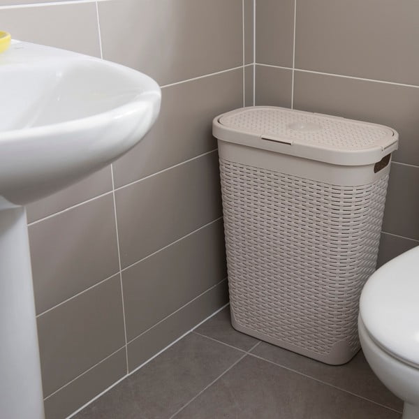 Bež košara za rublje Addis Calico, 40 l-image-1