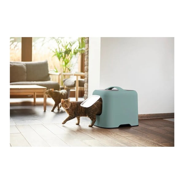 Zeleni set pijeska za mačke i lopatice Biala – Rotho-image-4