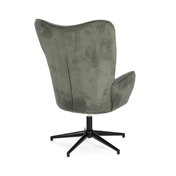 Zelena okretna fotelja Inas – Bizzotto-image-4