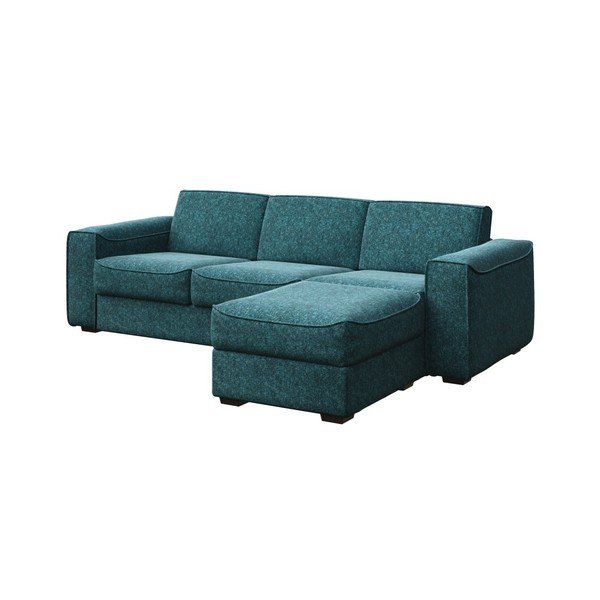Tirkizno plavi kauč na razvlačenje s promjenjivom stranom MESONICA Munro, 288 cm-image-2