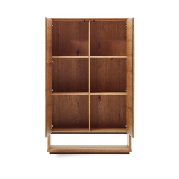 Ormarić u dekoru hrasta u prirodnoj boji 100x163,5 cm Alguema – Kave Home-image-2