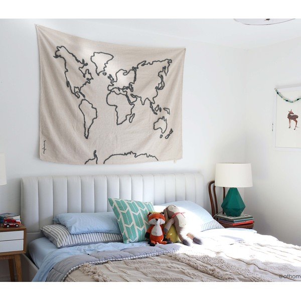 Karta za zid 160x120 cm Canvas Map – Lorena Canals-image-1