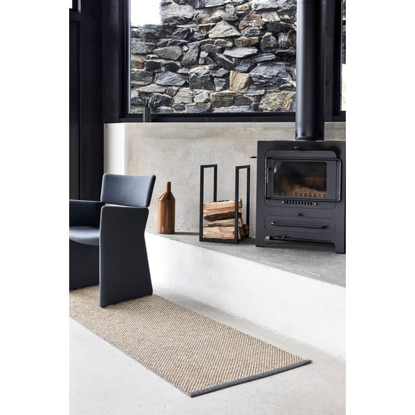 Bež unutarnji i vanjski tepih 60x85 cm Effi Granit – Pappelina-image-3