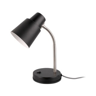 Crna stolna lampa Leitmotiv Scope, visina 30 cm