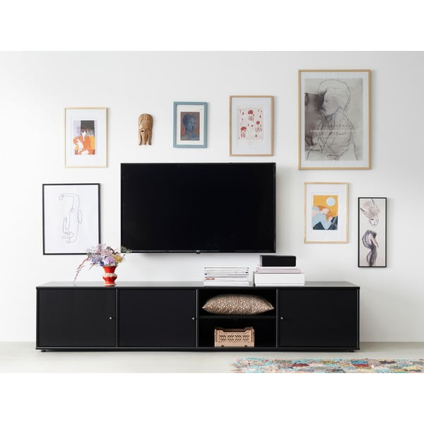 Crna TV komoda Mistral 233-image-1