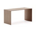 Stolić za kavu u dekoru oraha u tamnoj prirodnoj boji 45x90 cm Litto – Kave Home