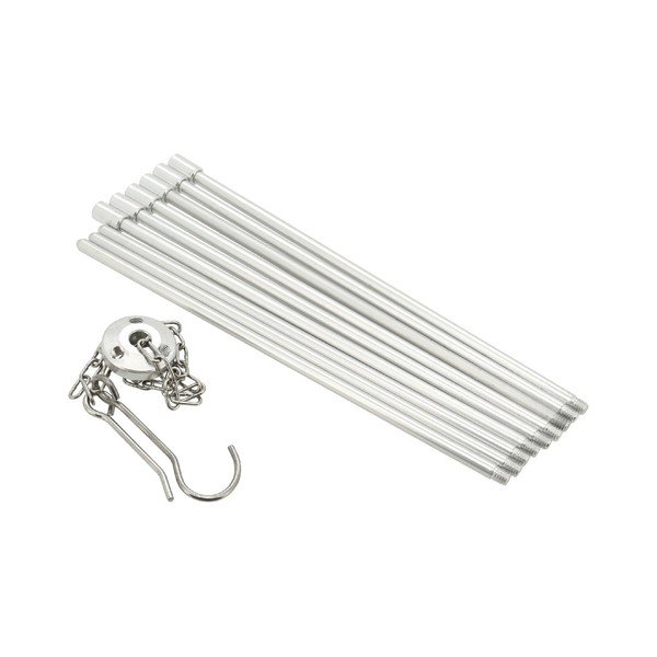 Sklopivi aluminijski tronožac za kamin Cattara, visina 86 cm-image-2