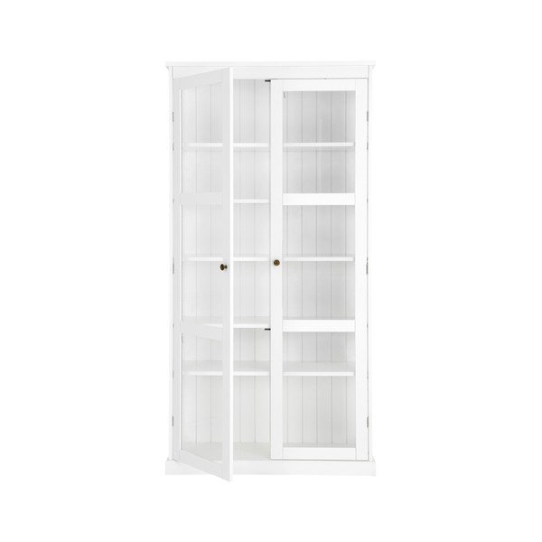 Bijela vitrina od MDF-a 98x193x34 cm Wilma – Ellos Home-image-4
