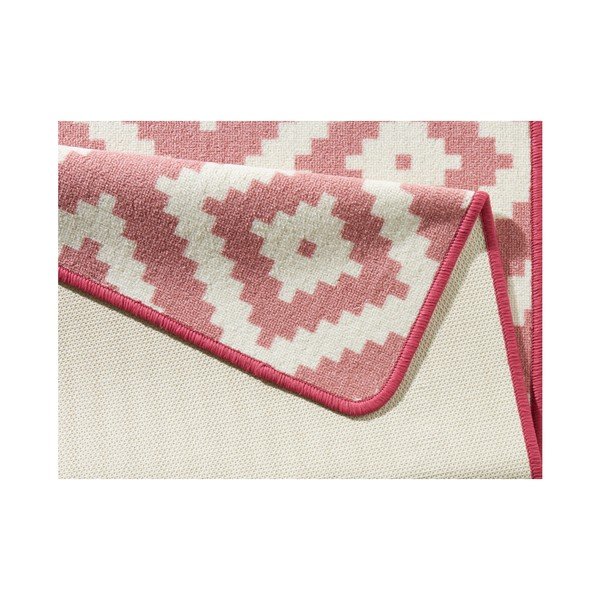 Ružičasta kuhinjska staza Hanse Home Loop Diamond, 67 x 180 cm-image-3