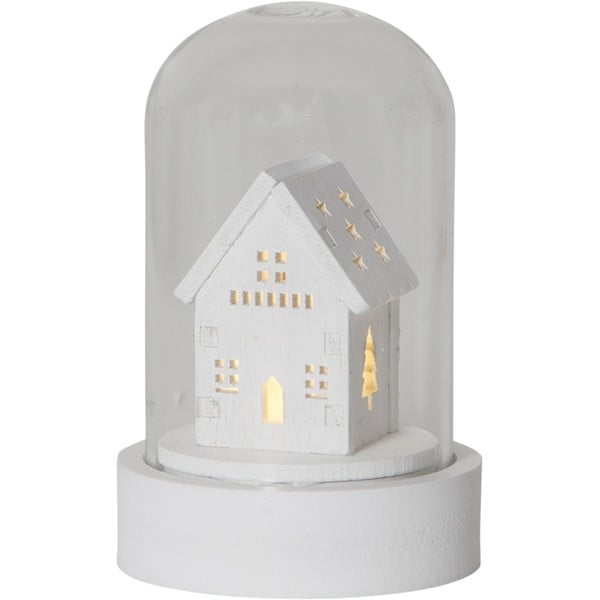 Bijeli svjetlosni ukras u setu 3 kom s božićnim motivom ø 5,5 cm Kupol – Star Trading-image-2