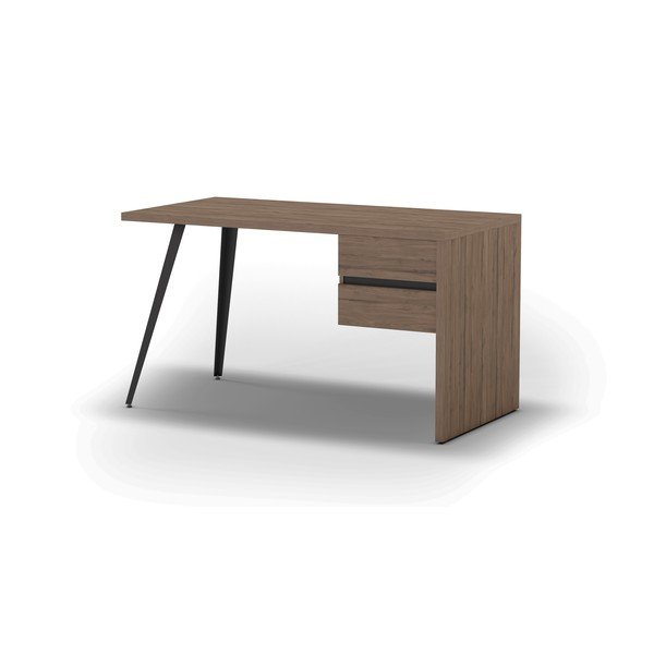 Radni stol u dekoru oraha 69x136 cm Rio2 – Marckeric-image-3