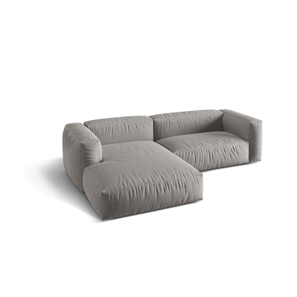 Svijetlo siva kutna garnitura (s lijevim kutom) Martina – Micadoni Home-image-1