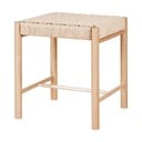 Stolac od masivne topole u prirodnoj boji Abano – House Nordic