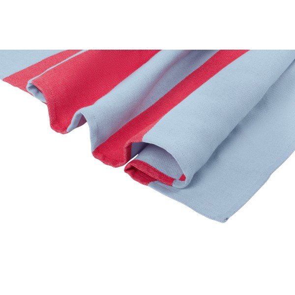 Crveni/svijetlo plavi pamučan ručnik za plažu 100x160 cm Su – noo.ma-image-4