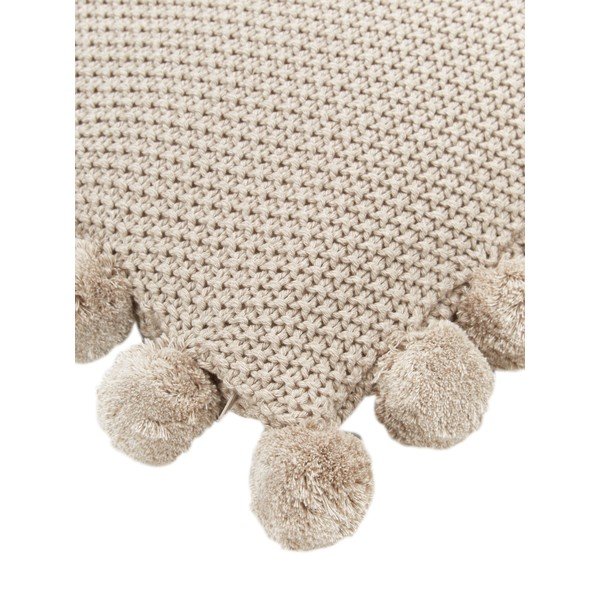 Bež pamučna ukrasna jastučnica Westwing Collection Molly, 40 x 40 cm-image-2